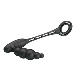 Pretty Love Plug vibrant avec Anneaux VIBRA PENIS 8 x 2.4 cm